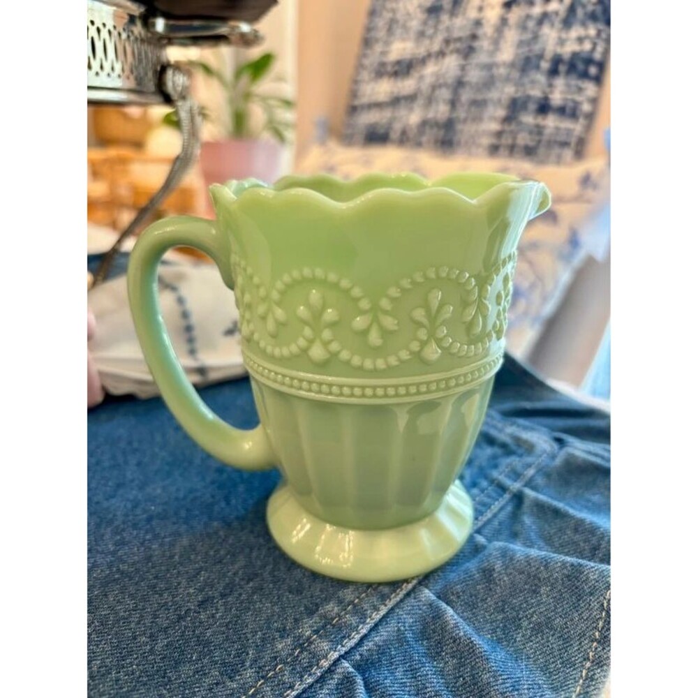 NWT Pioneer Woman Jadeite Creamer Pitcher